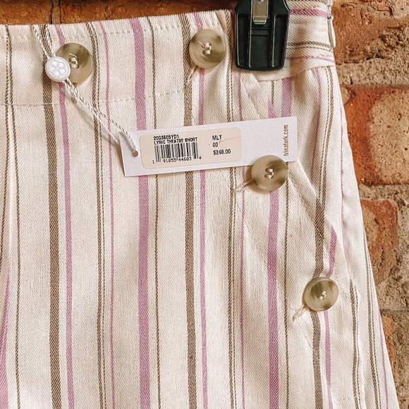 NWT Trink Turk Multi Stripe Shorts - Picture 3 of 10